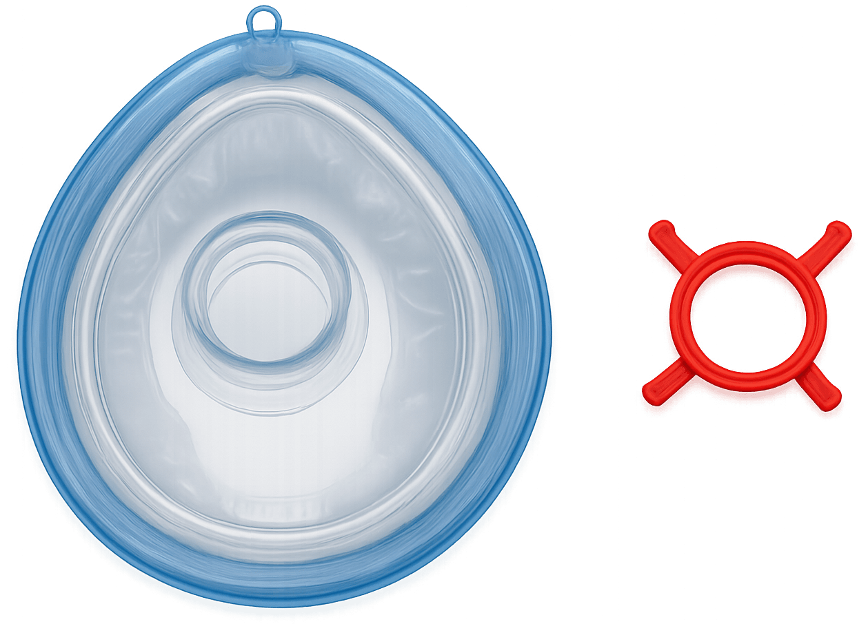 Анестезіологічна маска Aria mask ( для дорослих-6 ) KM-321